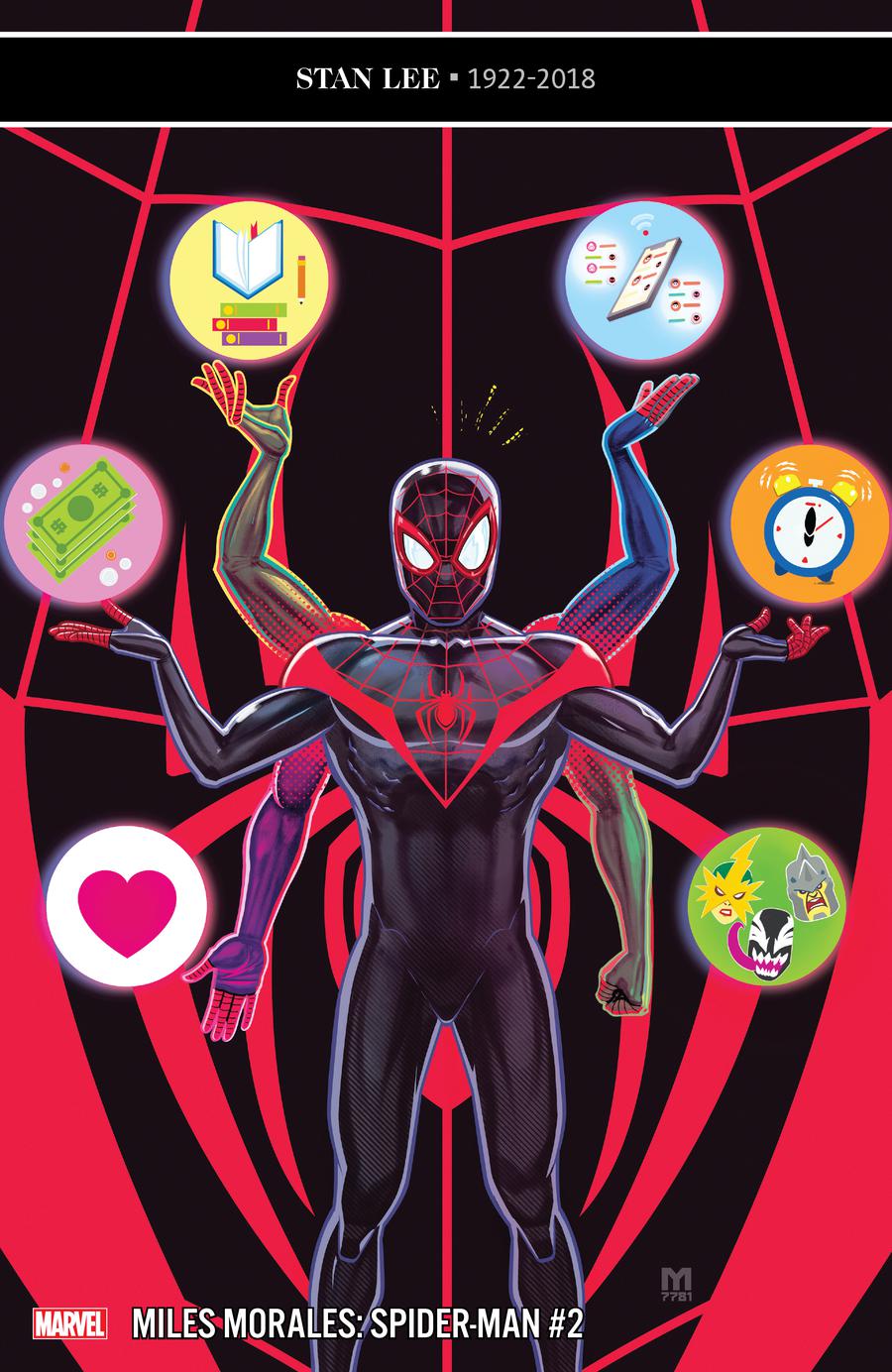 Miles Morales Spider-Man #2 Cover A 1st Ptg Regular Marco DAlfonso Cover