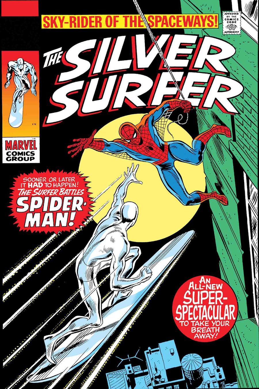 Silver Surfer Vol 1 #14 Cover B Facsimile Edition