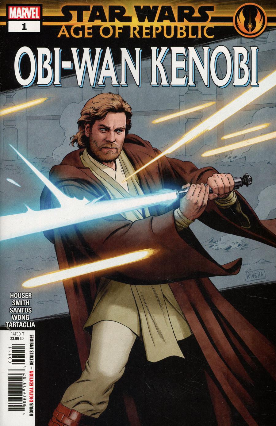 Star Wars Age Of Republic Obi-Wan Kenobi #1 Cover A Regular Paolo Rivera Cover