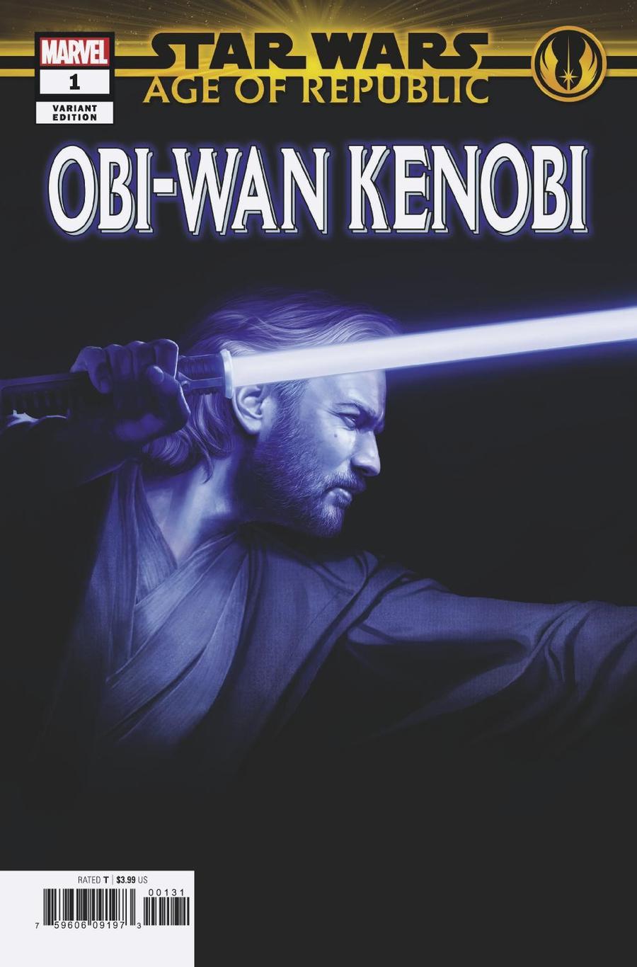 Star Wars Age Of Republic Obi-Wan Kenobi #1 Cover B Variant Rahzzah Cover