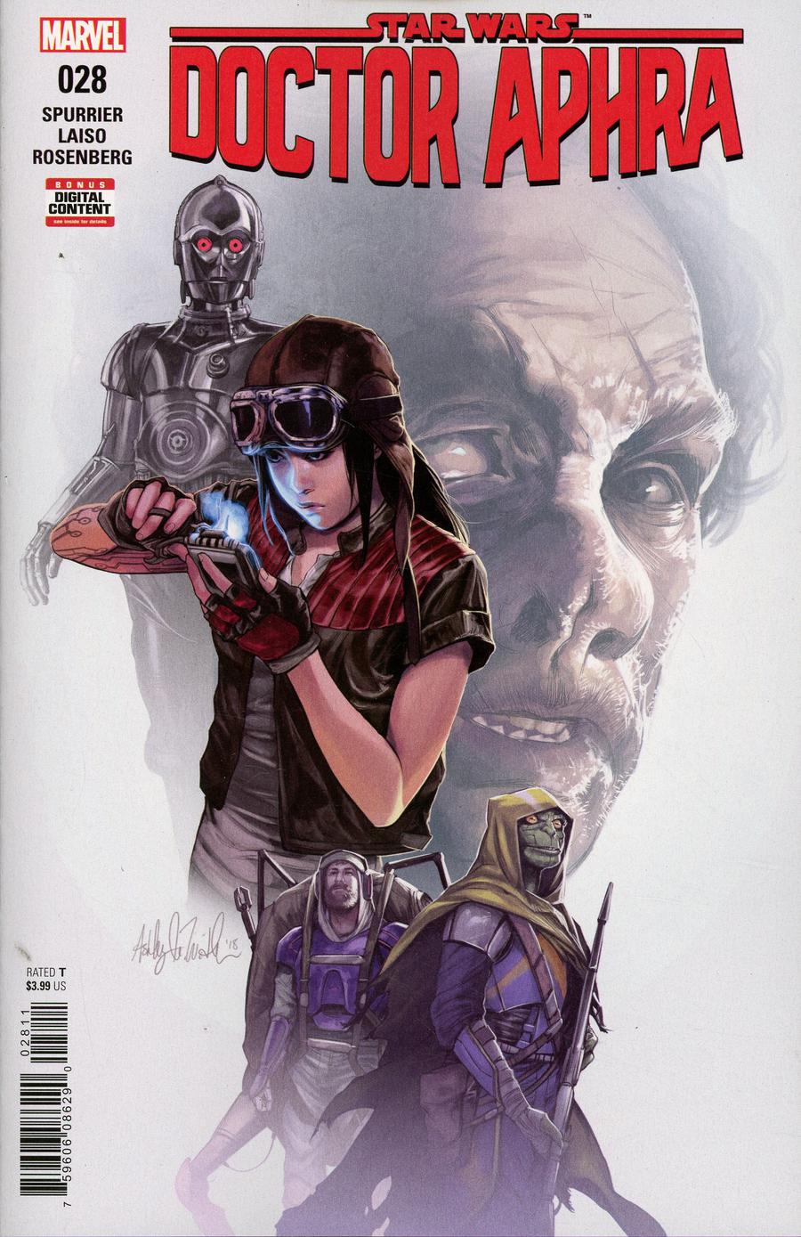 Star Wars Doctor Aphra #28 Cover A Regular Ashley Witter Cover