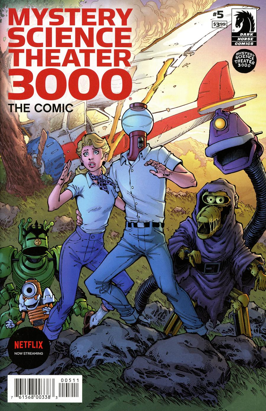 Mystery Science Theater 3000 #5 Cover A Regular Todd Nauck Cover