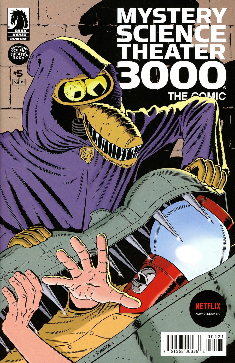Mystery Science Theater 3000 #5 Cover B Variant Steve Vance Cover