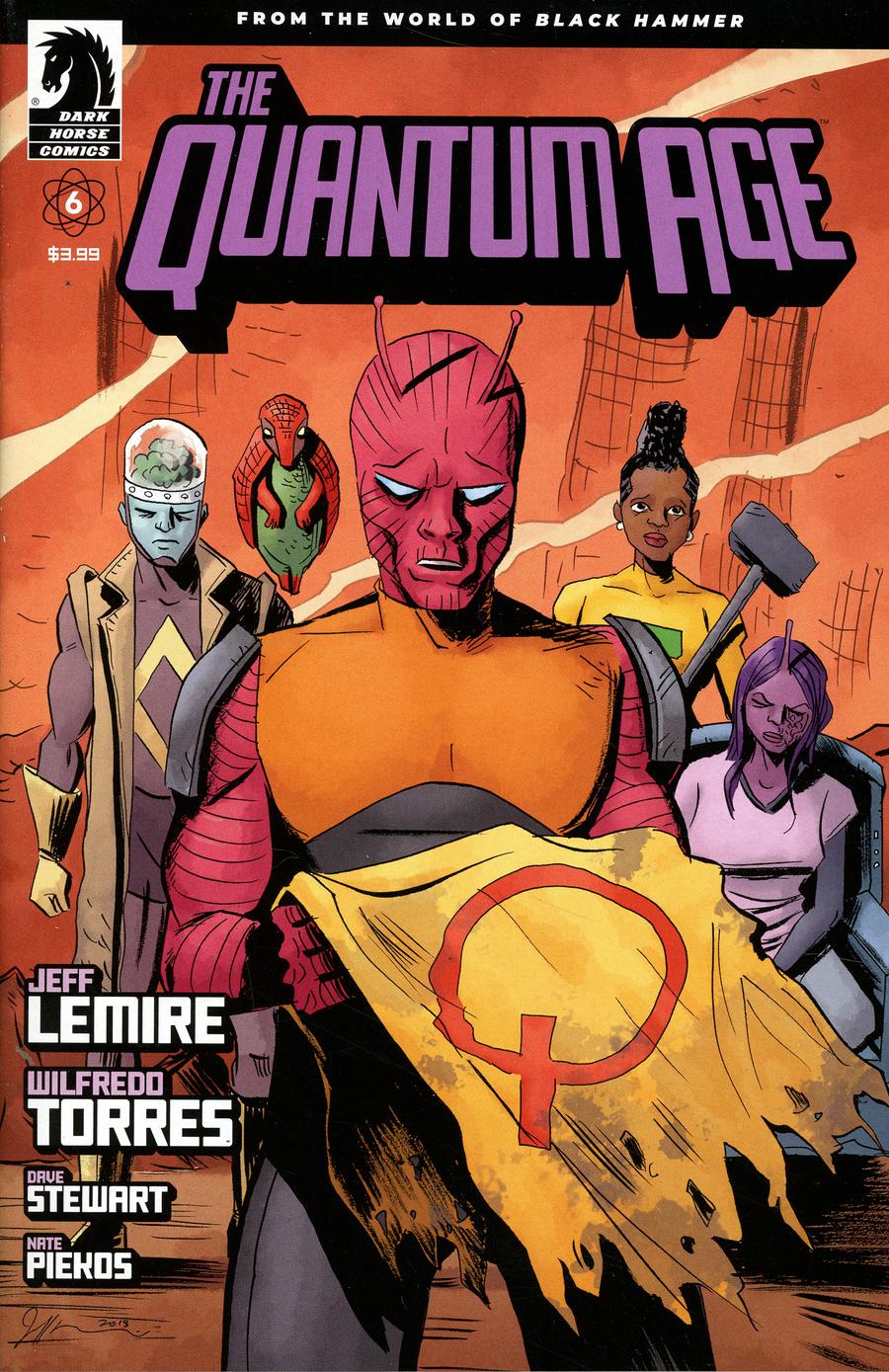 Quantum Age From The World Of Black Hammer #6 Cover B Variant Jeff Lemire Cover