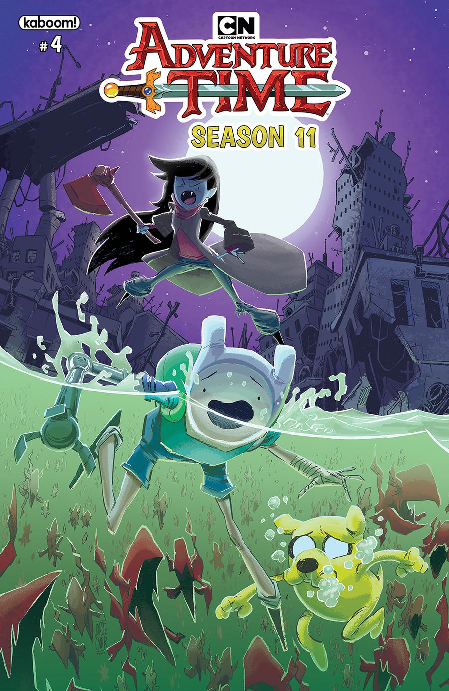 Adventure Time Season 11 #4 Cover A Regular Jorge Corona Cover