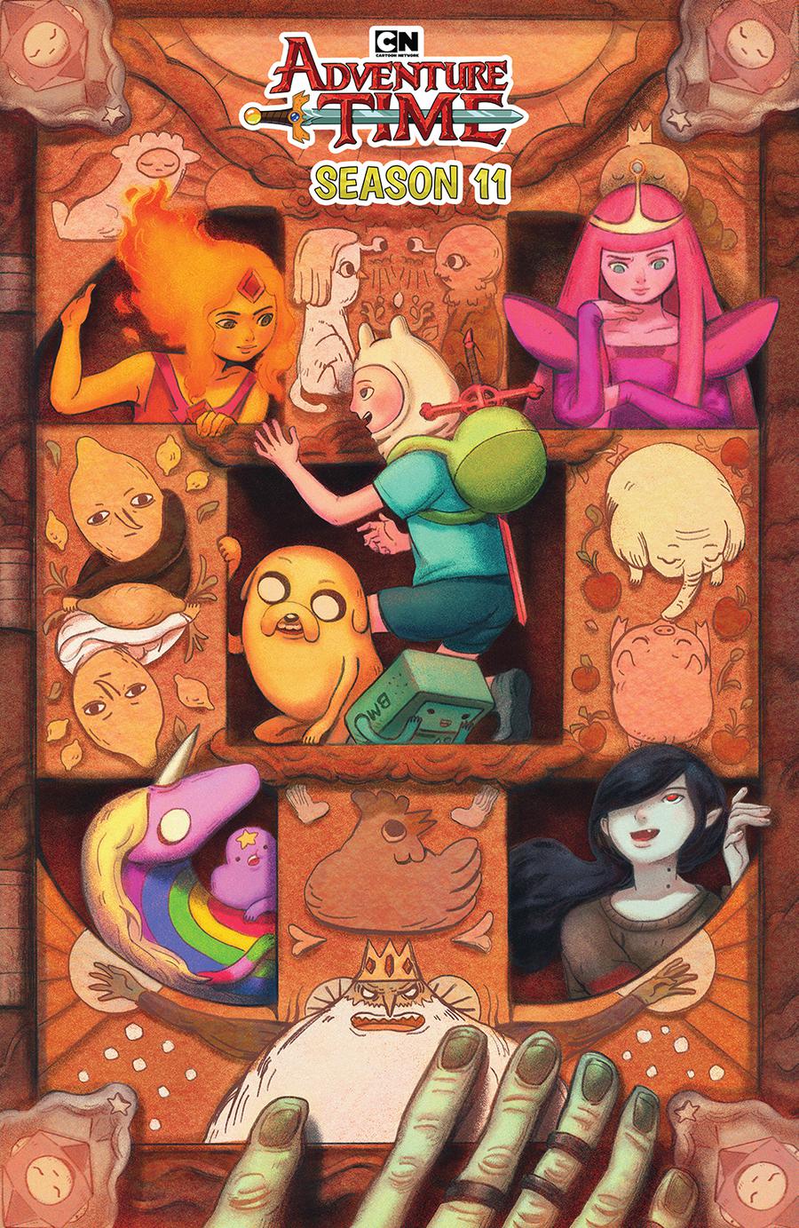 Adventure Time Season 11 #4 Cover B Variant Julie Benbassat Preorder Cover