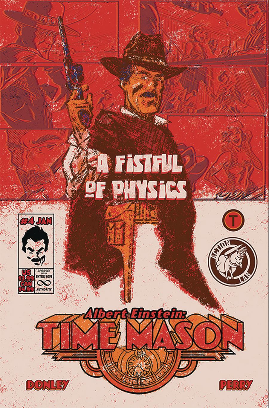 Albert Einstein Time Mason #4 Cover B Variant Tony Donley Cover