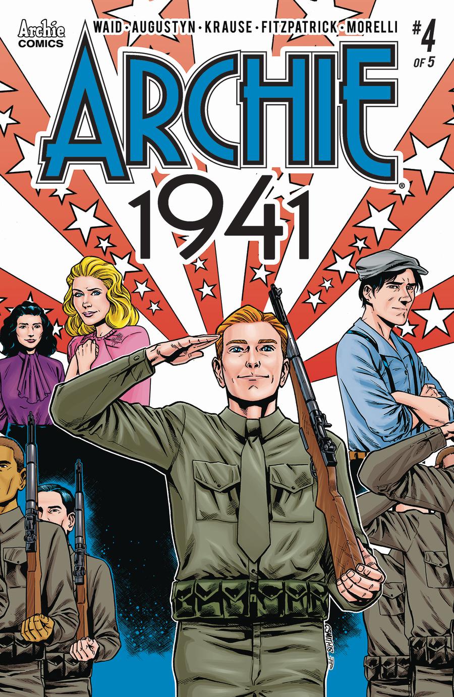 Archie 1941 #4 Cover C Variant Cory Smith & Rosario Tito Pena Cover