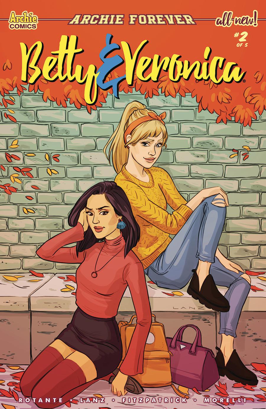 Betty & Veronica Vol 3 #2 Cover A Regular Sandra Lanz Cover