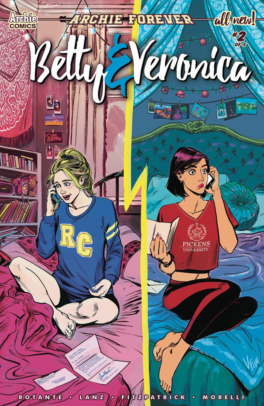Betty & Veronica Vol 3 #2 Cover B Variant Veronica Fish Cover
