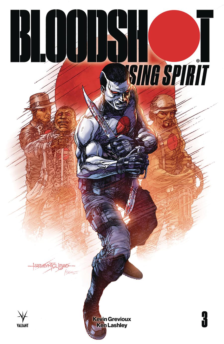 Bloodshot Rising Spirit #3 Cover B Variant Harvey Tolibao Cover