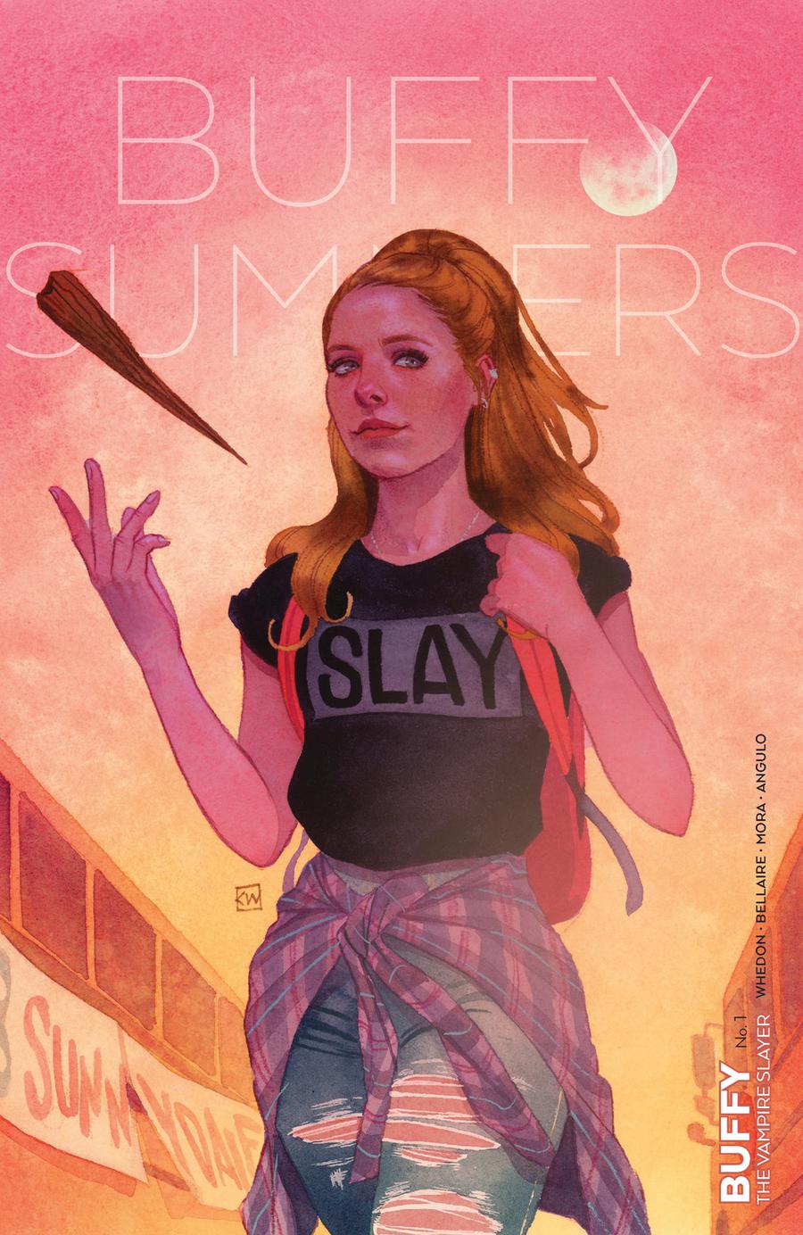 Buffy The Vampire Slayer Vol 2 #1 Cover B Variant Kevin Wada Cover