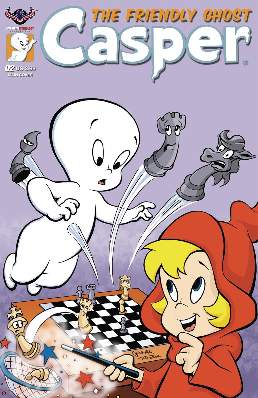 Casper The Friendly Ghost Vol 5 #2 Cover F Signed By John Gallagher