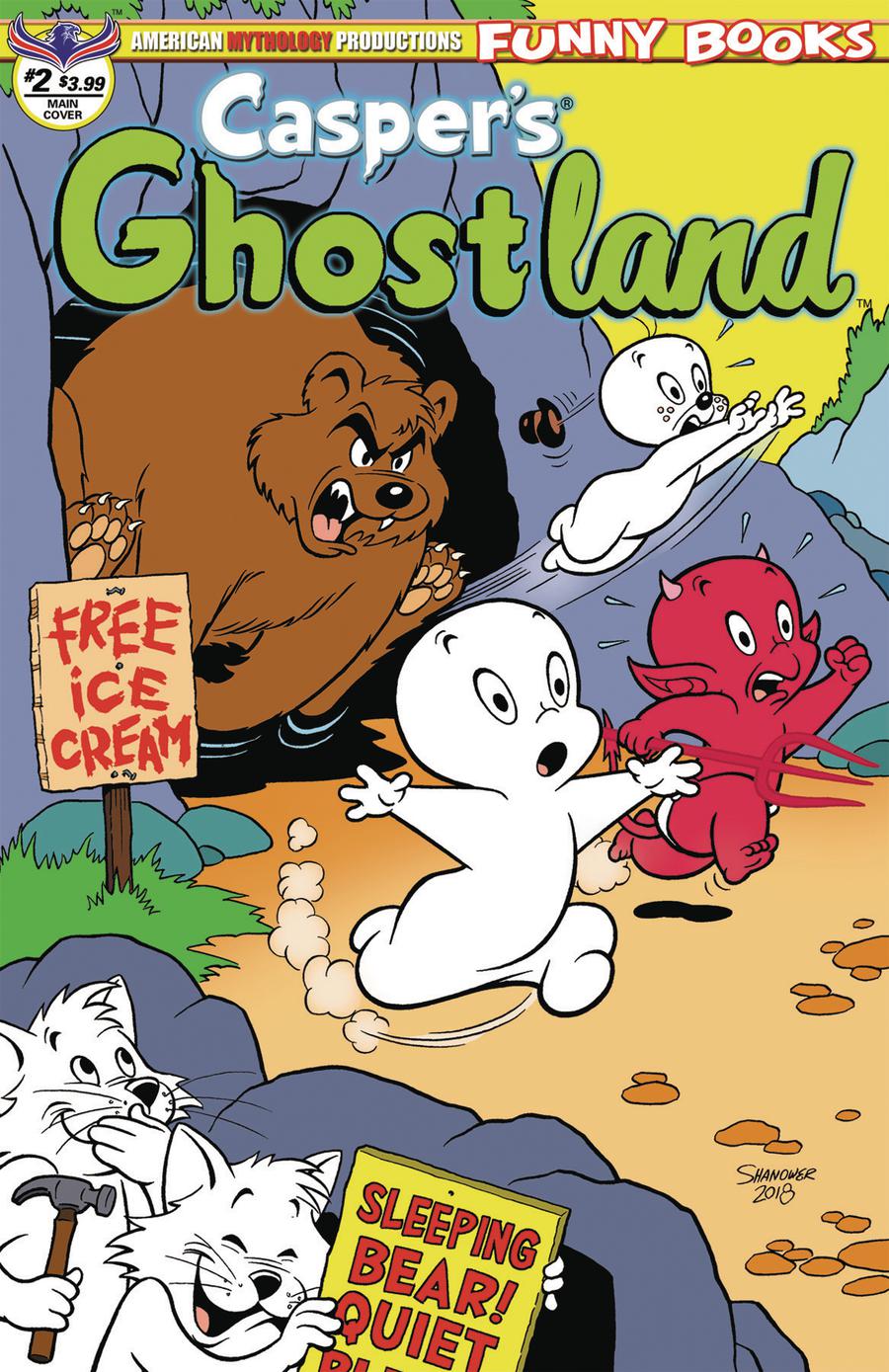 Caspers Ghostland Vol 2 #2 Cover A Regular Eric Shanower Cover