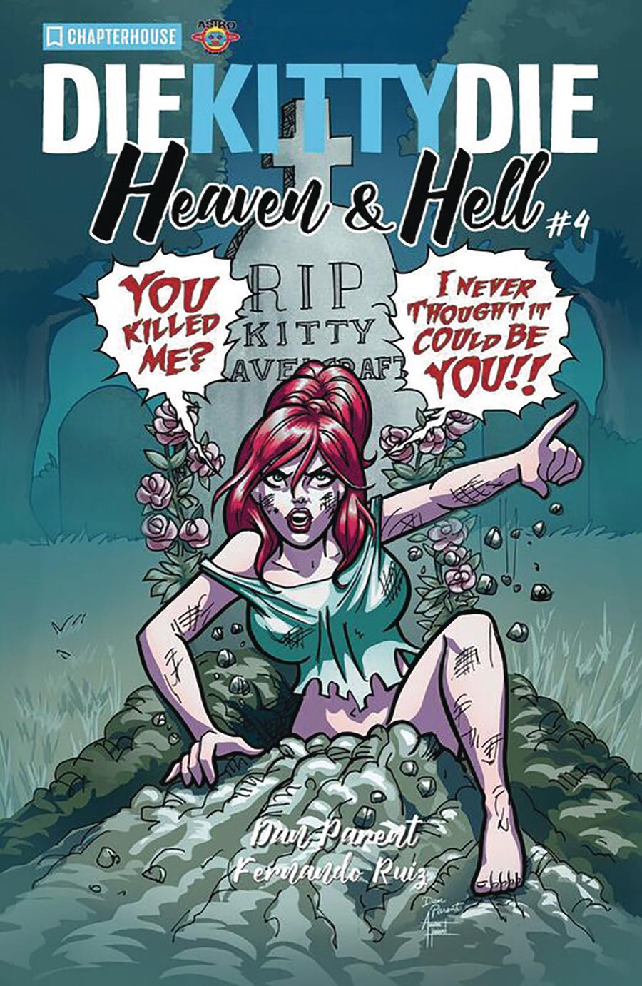 Die Kitty Die Heaven And Hell #4 Cover A Regular Dan Parent Cover