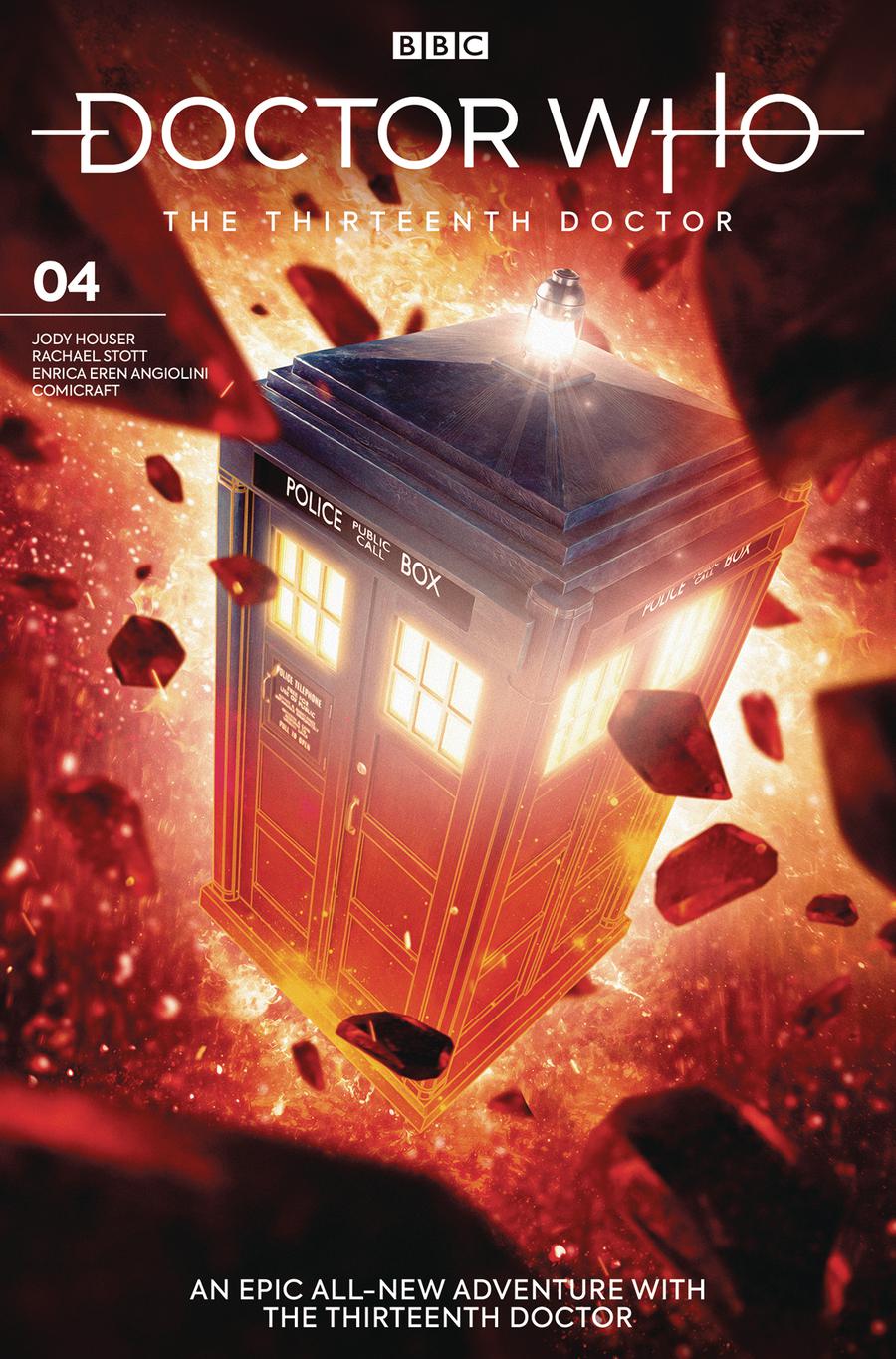 Doctor Who 13th Doctor #4 Cover B Variant Photo Cover