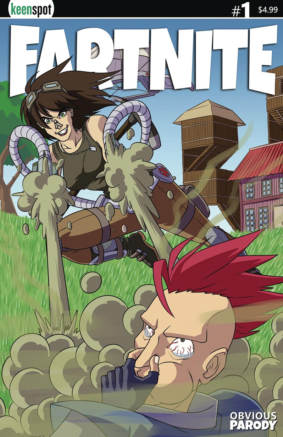 Fartnite #1 Cover D Variant Remy Eisu Mokhtar Blown Away Cover