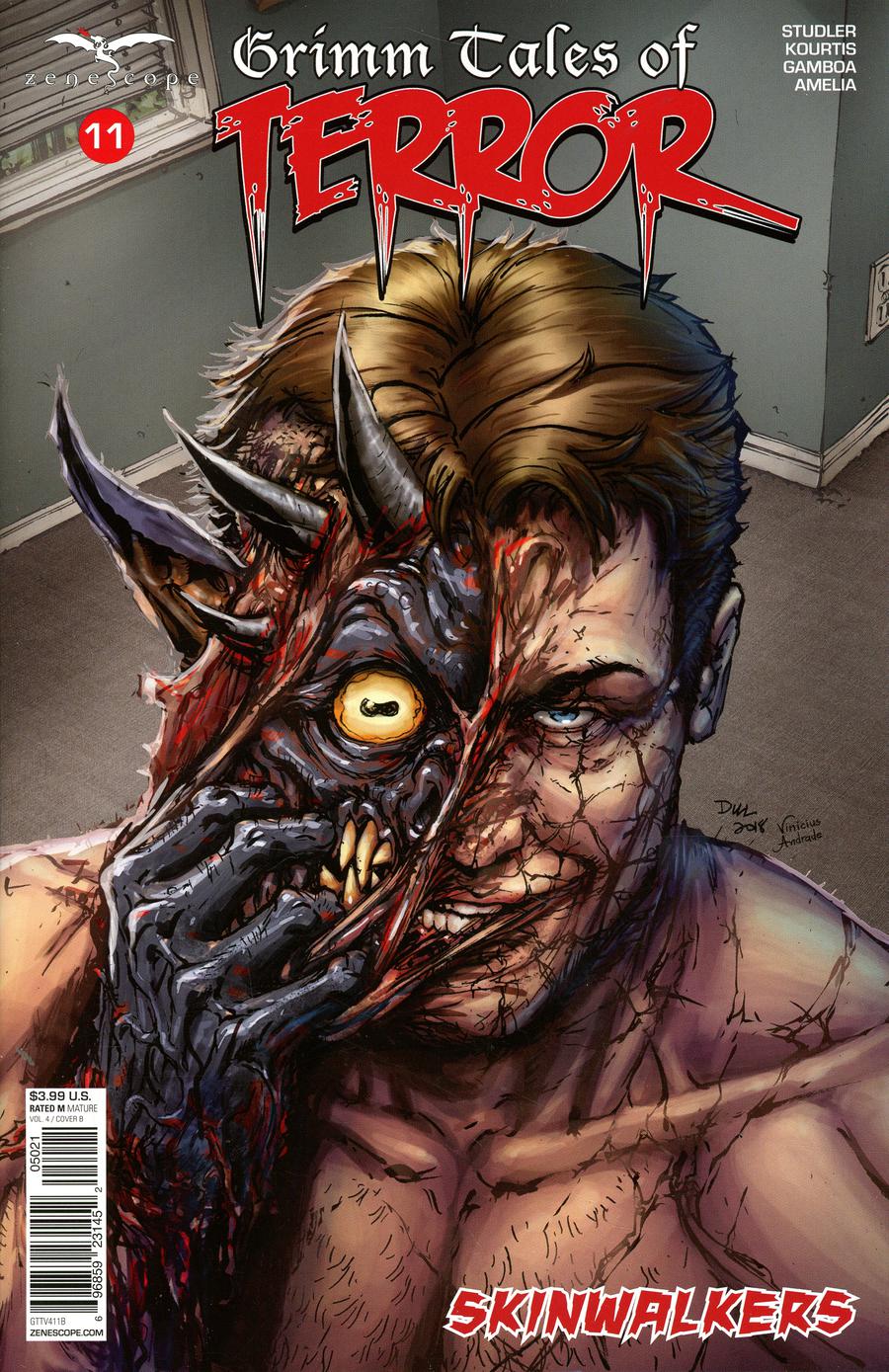 Grimm Fairy Tales Presents Grimm Tales Of Terror Vol 4 #11 Cover B Daniel Leister