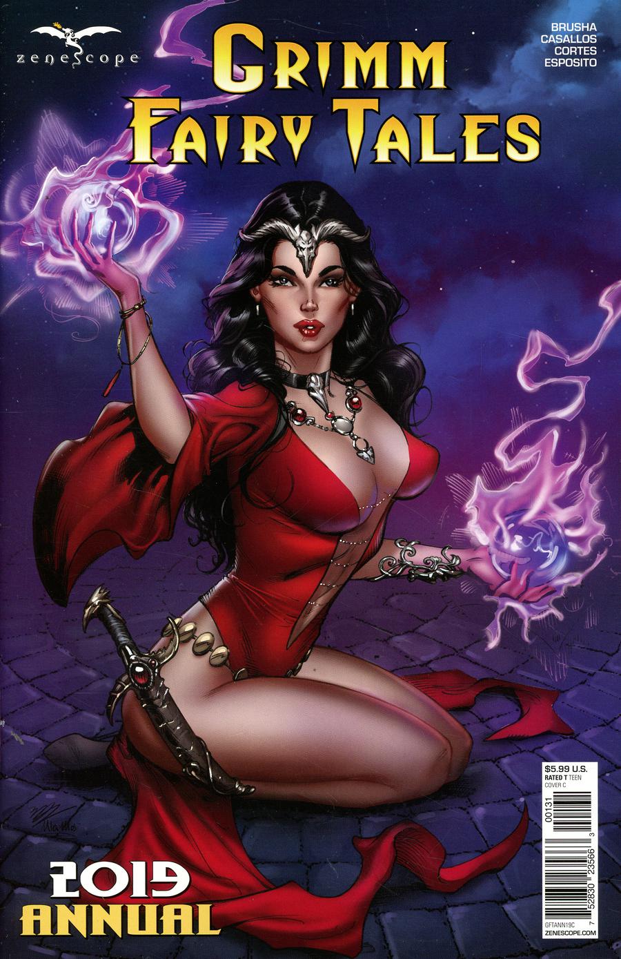 Grimm Fairy Tales Annual 2019 Cover C Michael Dooney