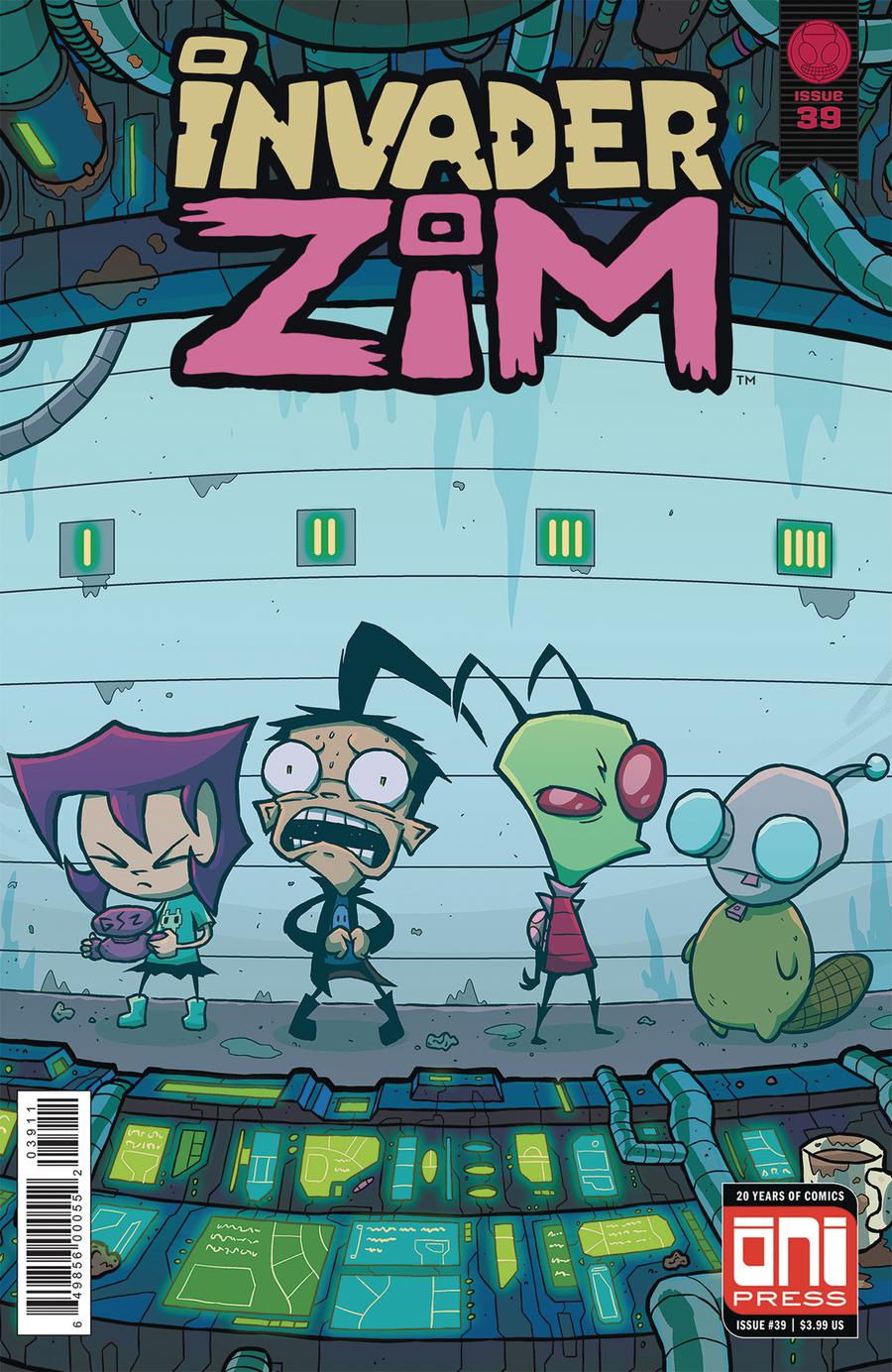 Invader Zim #39 Cover A Regular Warren Wucinich Cover