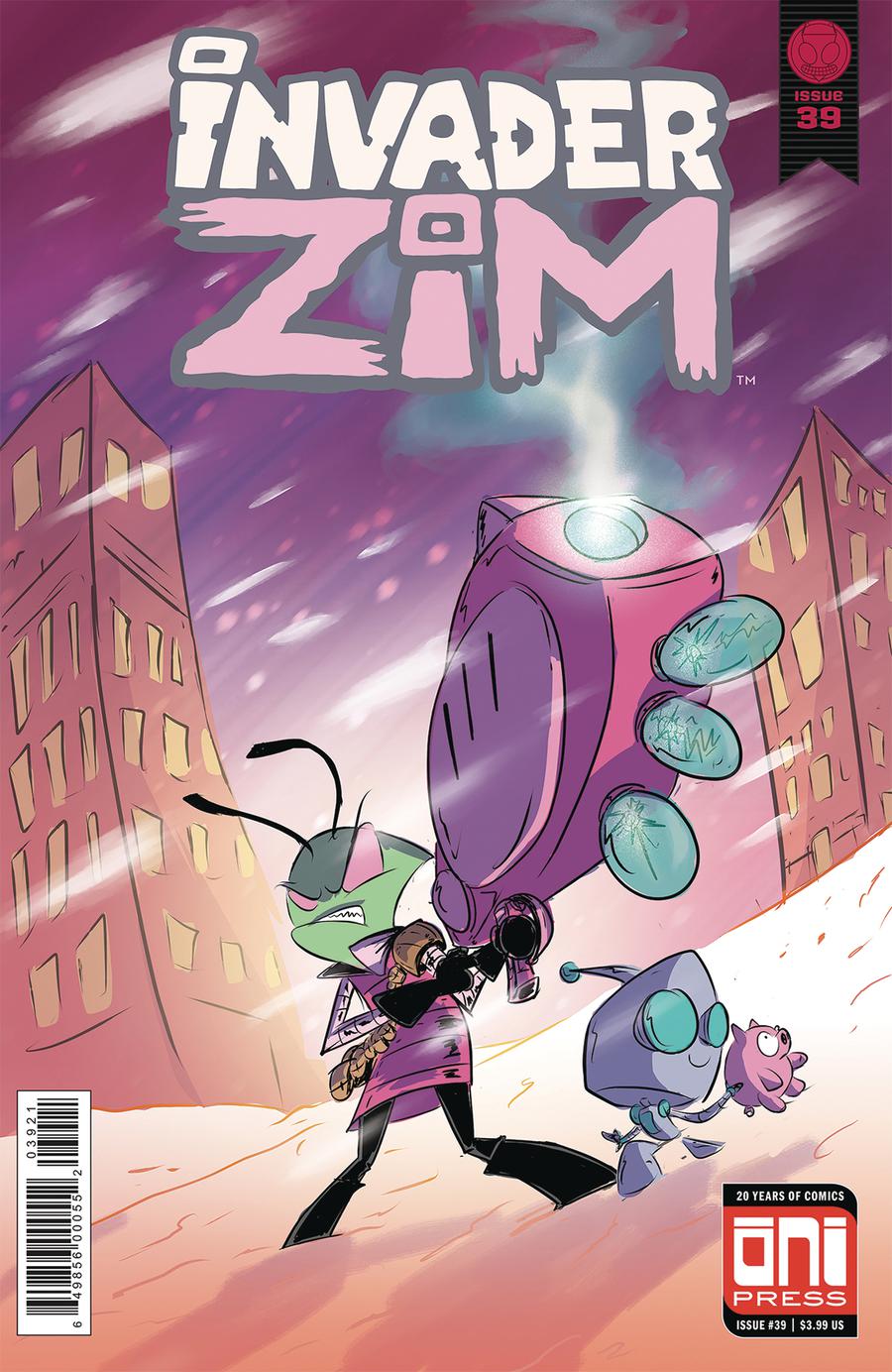 Invader Zim #39 Cover B Variant Rashad Doucet Cover
