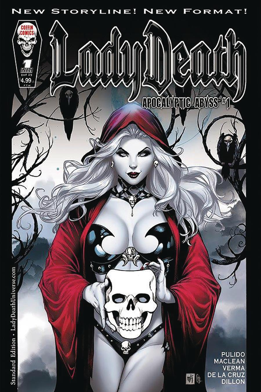 Lady Death Apocalyptic Abyss #1 Cover A Regular Mike Krome Cover