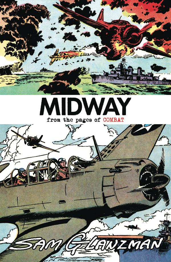 Midway From The Pages Of Combat One Shot Cover A Regular Sam Glanzman Cover