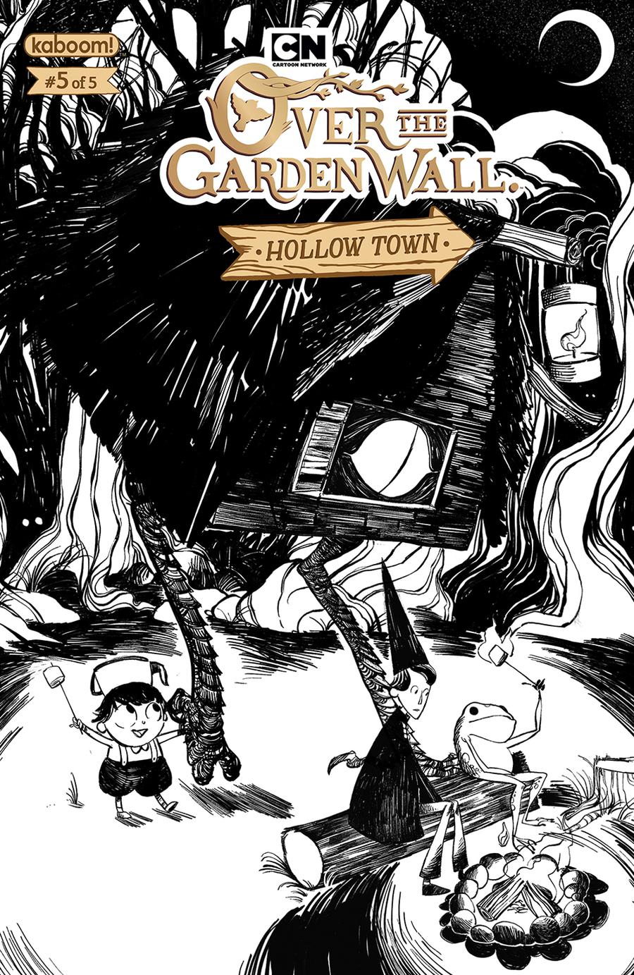 Over The Garden Wall Hollow Town #5 Cover B Variant Natalie Hall Preorder Cover