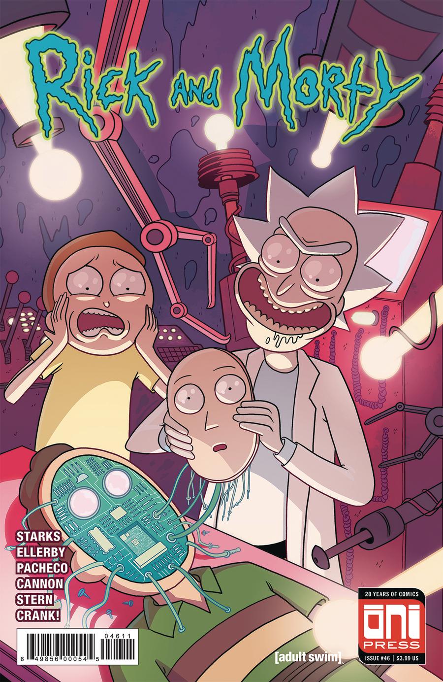 Rick And Morty #46 Cover A Regular Marc Ellerby & Sarah Stern Cover