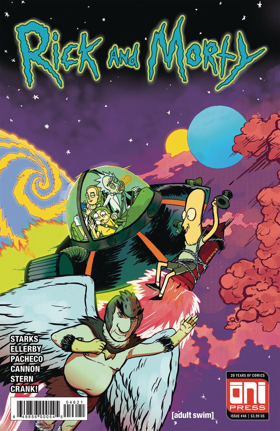 Rick And Morty #46 Cover B Variant Jude Vigants Cover