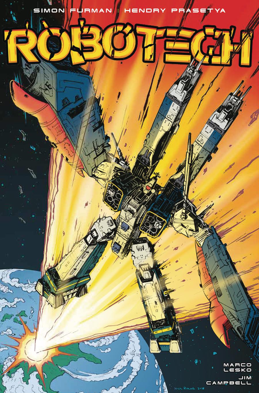 Robotech Vol 3 #16 Cover A Regular Nick Roche Cover