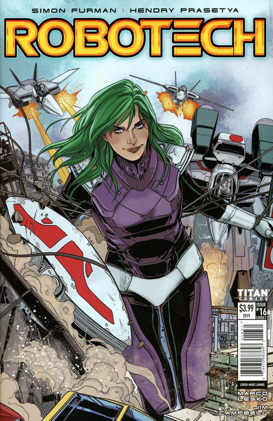 Robotech Vol 3 #16 Cover C Variant Marc Laming Cover