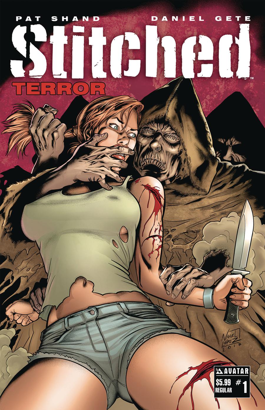 Stitched Terror #1 Cover A Regular Cover