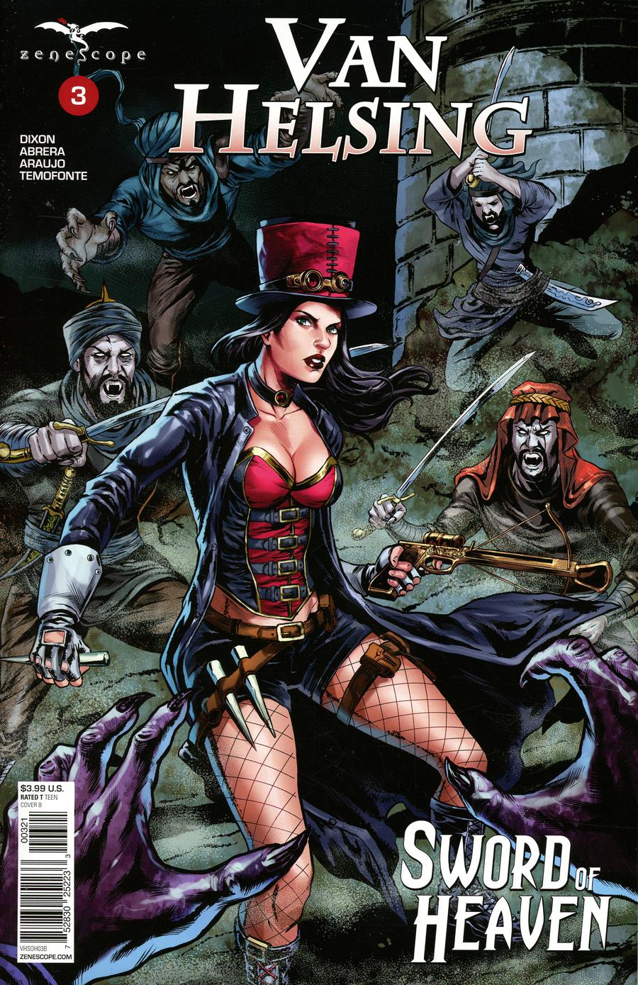 Grimm Fairy Tales Presents Van Helsing Sword Of Heaven #3 Cover B Julius Abrera