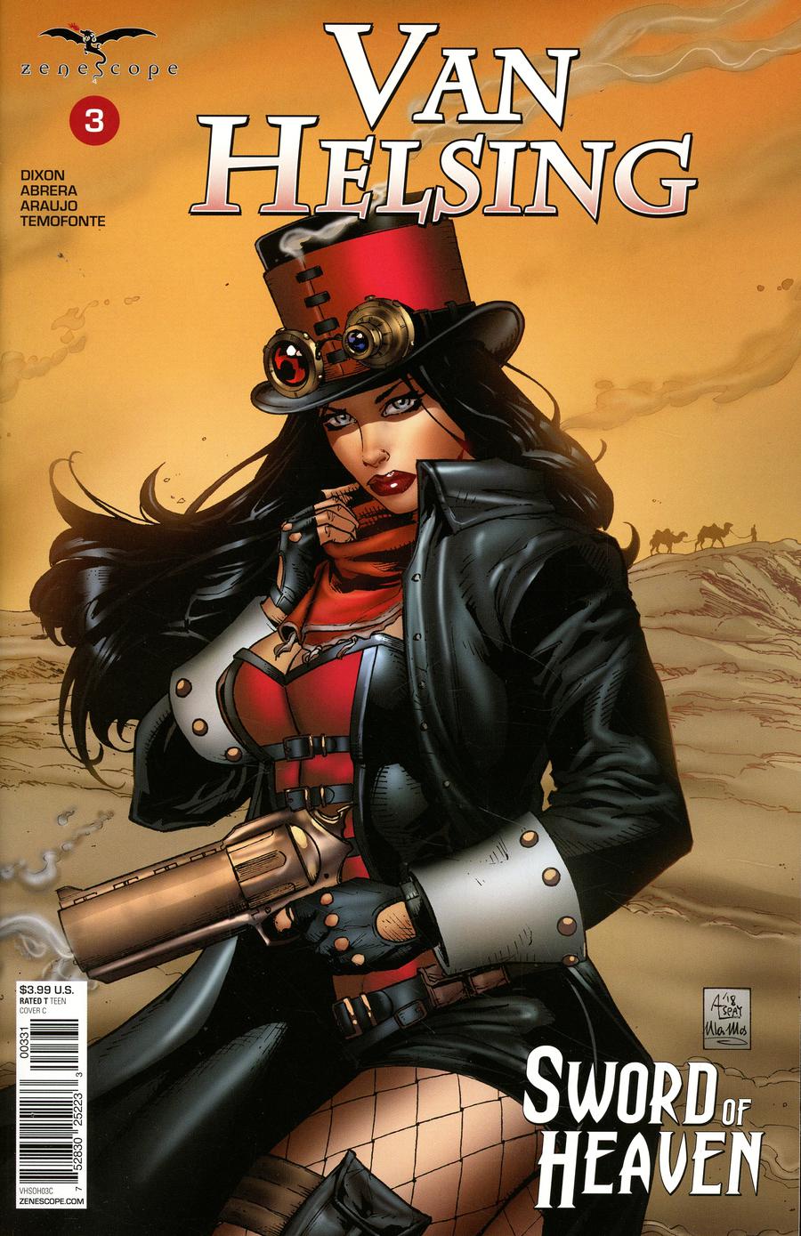 Grimm Fairy Tales Presents Van Helsing Sword Of Heaven #3 Cover C Anthony Spay