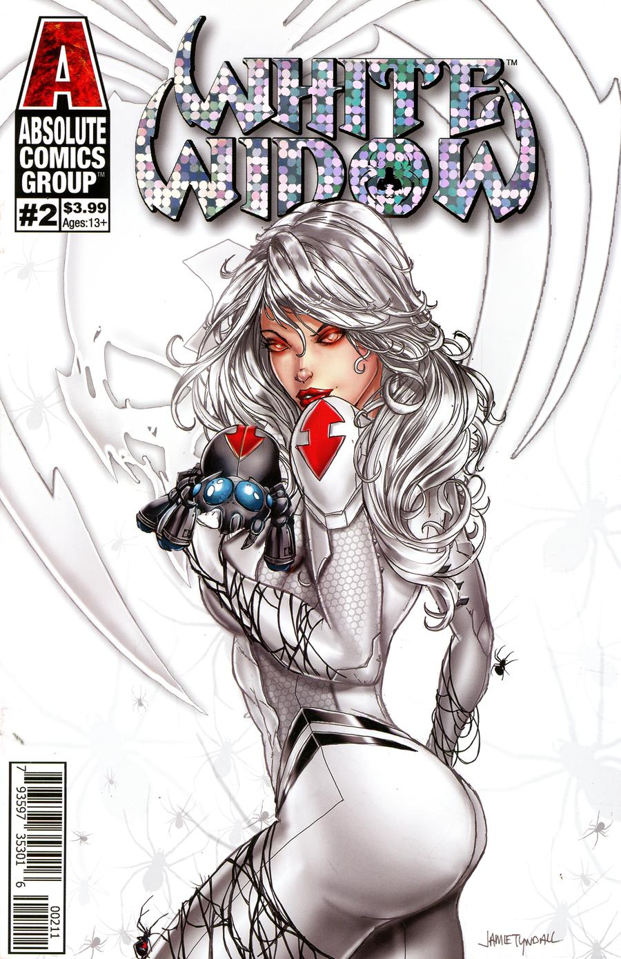 White Widow (Absolute Comics Group) #2 Cover A 1st Ptg Regular Jamie Tyndal Foil Cover