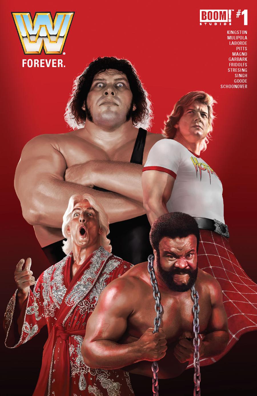 WWE Forever #1 Cover A Regular Rahzzah Cover