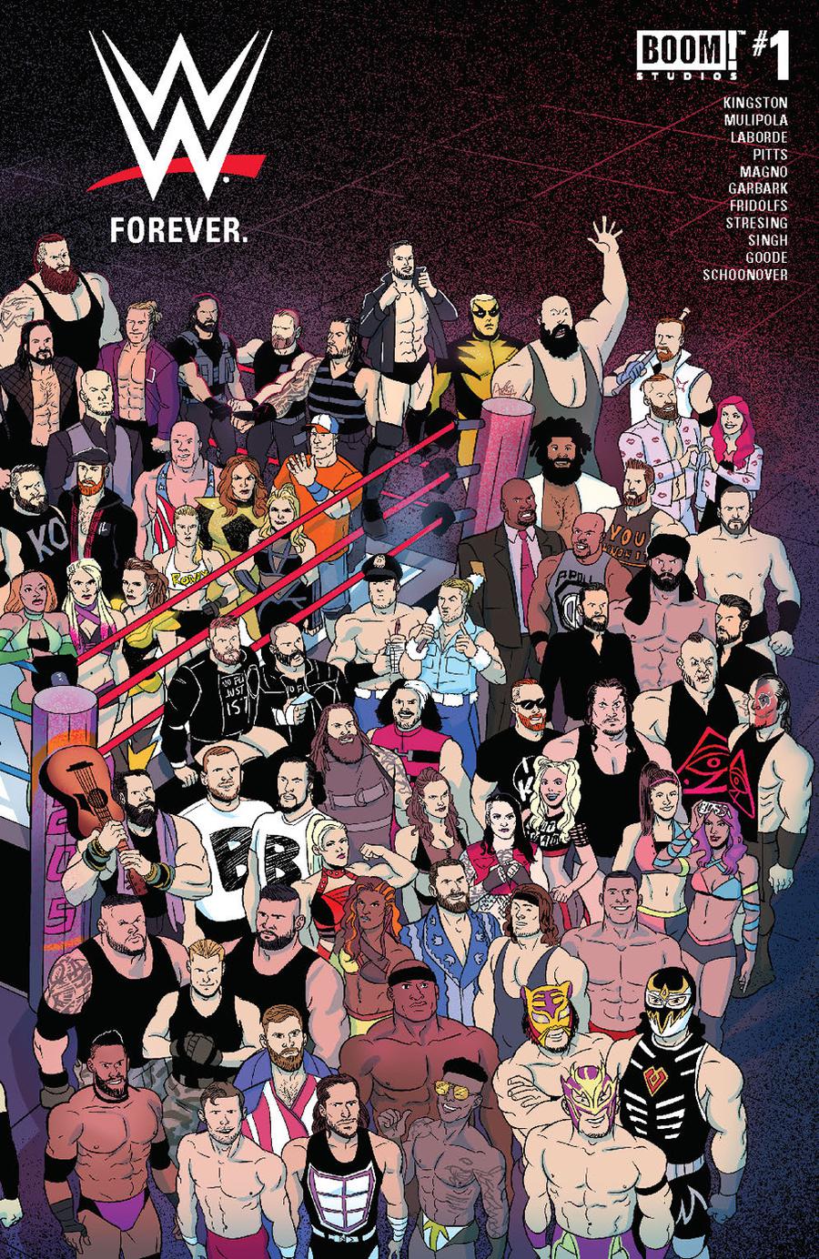 WWE Forever #1 Cover B Variant Kendall Goode Preorder Cover