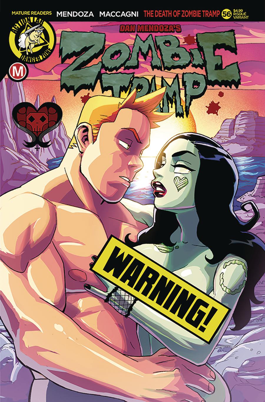 Zombie Tramp Vol 2 #56 Cover B Variant Winston Young Risque Cover