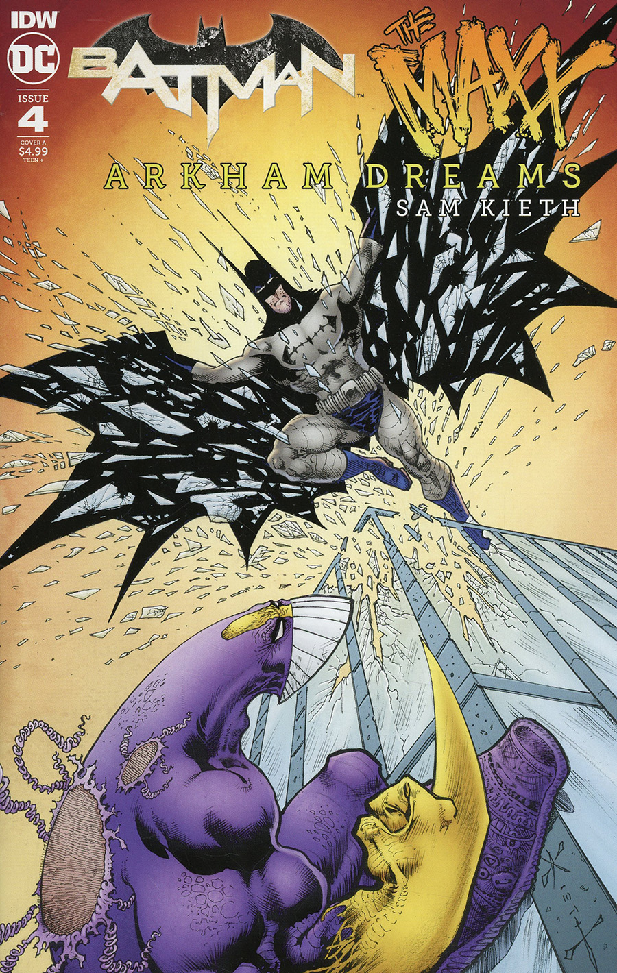 BATMAN THE MAXX ARKHAM DREAMS #3 COVER A 
