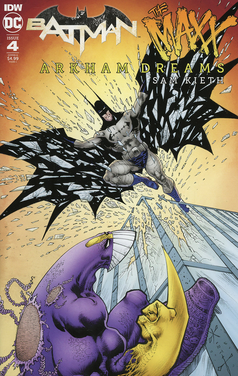 Batman The MAXX Arkham Dreams #4 Cover A Regular Sam Kieth Cover