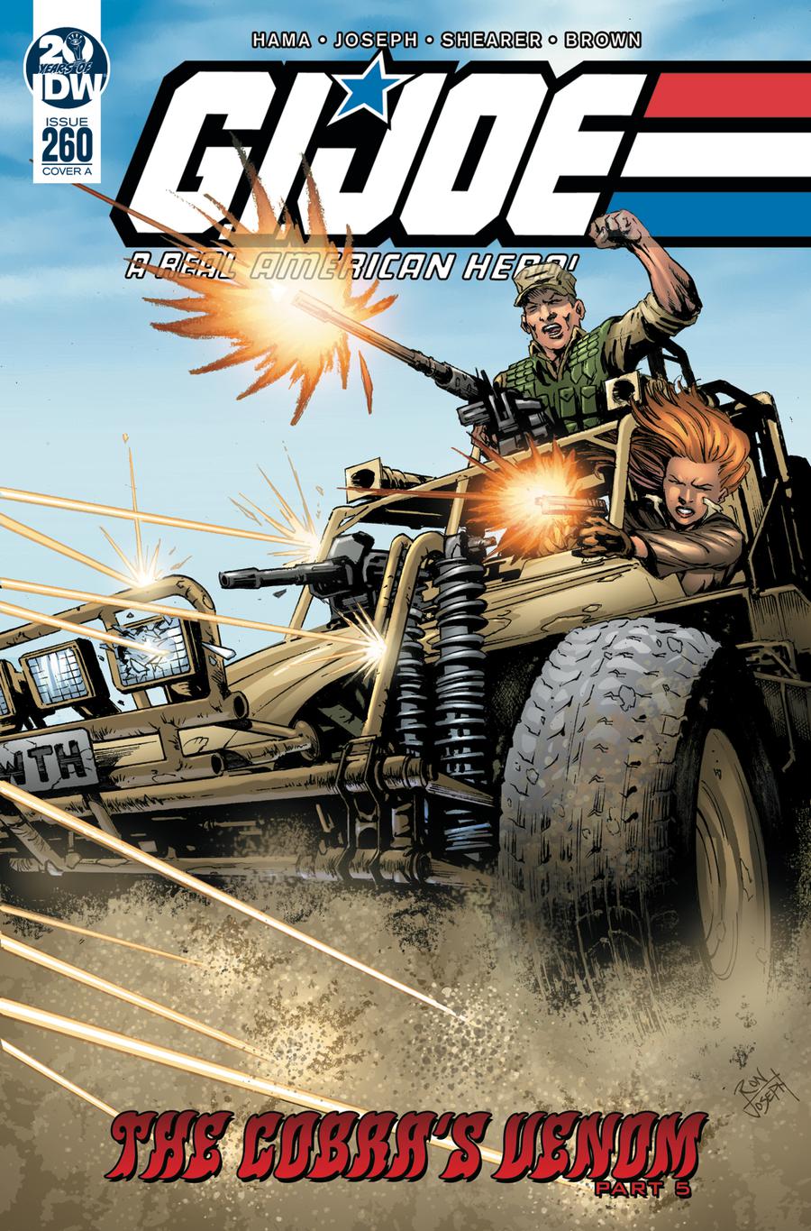 GI Joe A Real American Hero #260 Cover A Regular Ron Joseph Cover