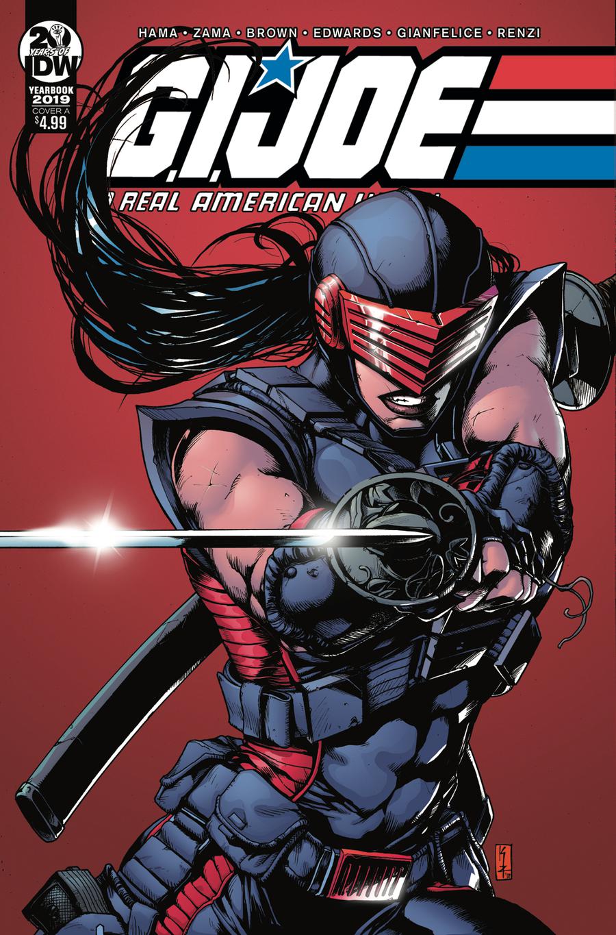 GI Joe A Real American Hero Yearbook 2019 Cover A Regular Kei Zama Cover