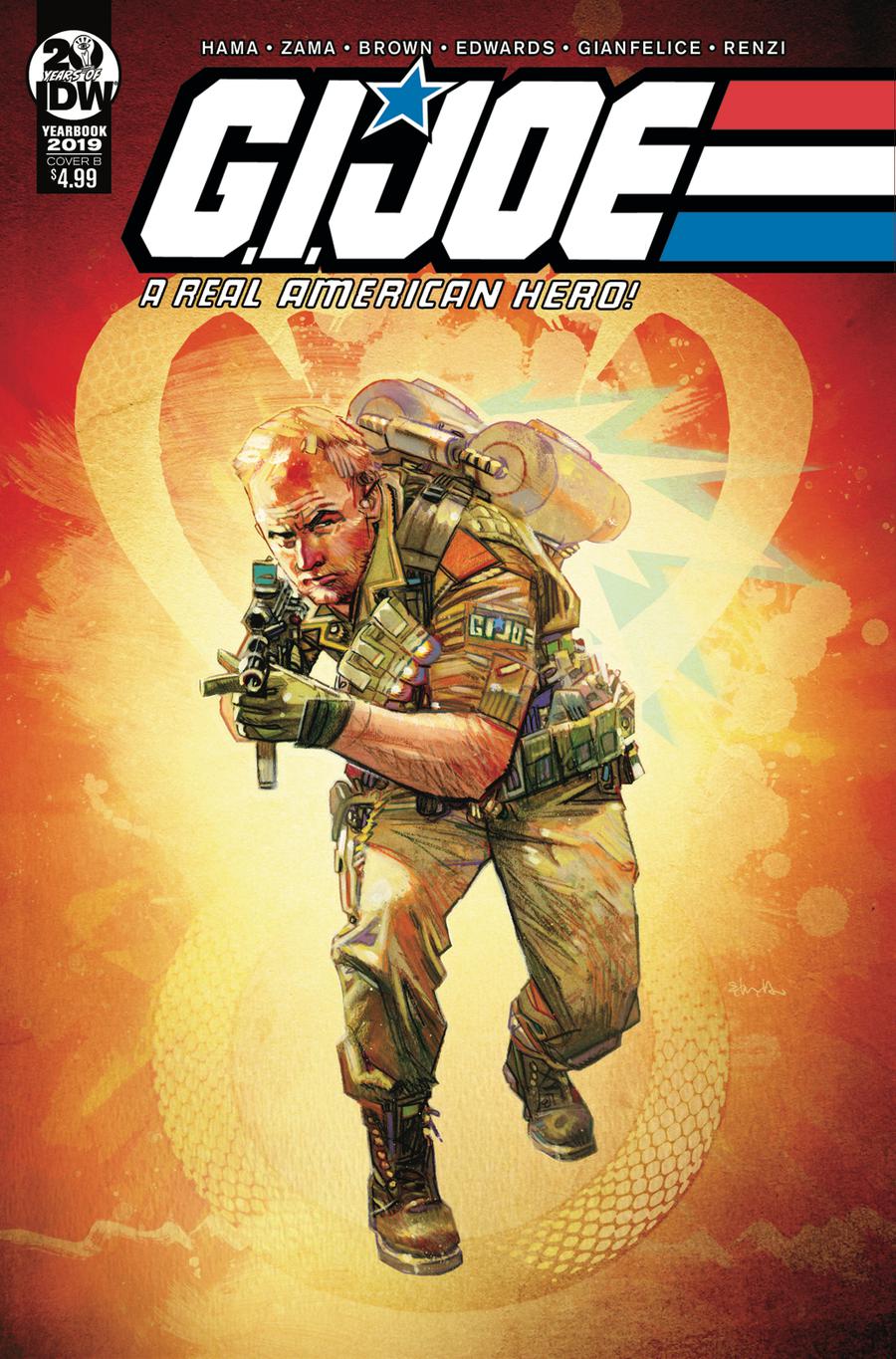 GI Joe A Real American Hero Yearbook 2019 Cover B Variant Tommy Lee Edwards Cover