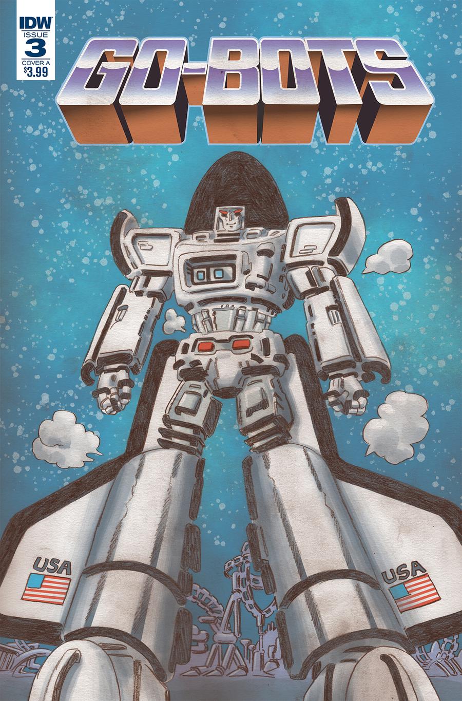 Go-Bots #3 Cover A Regular Tom Scioli Cover