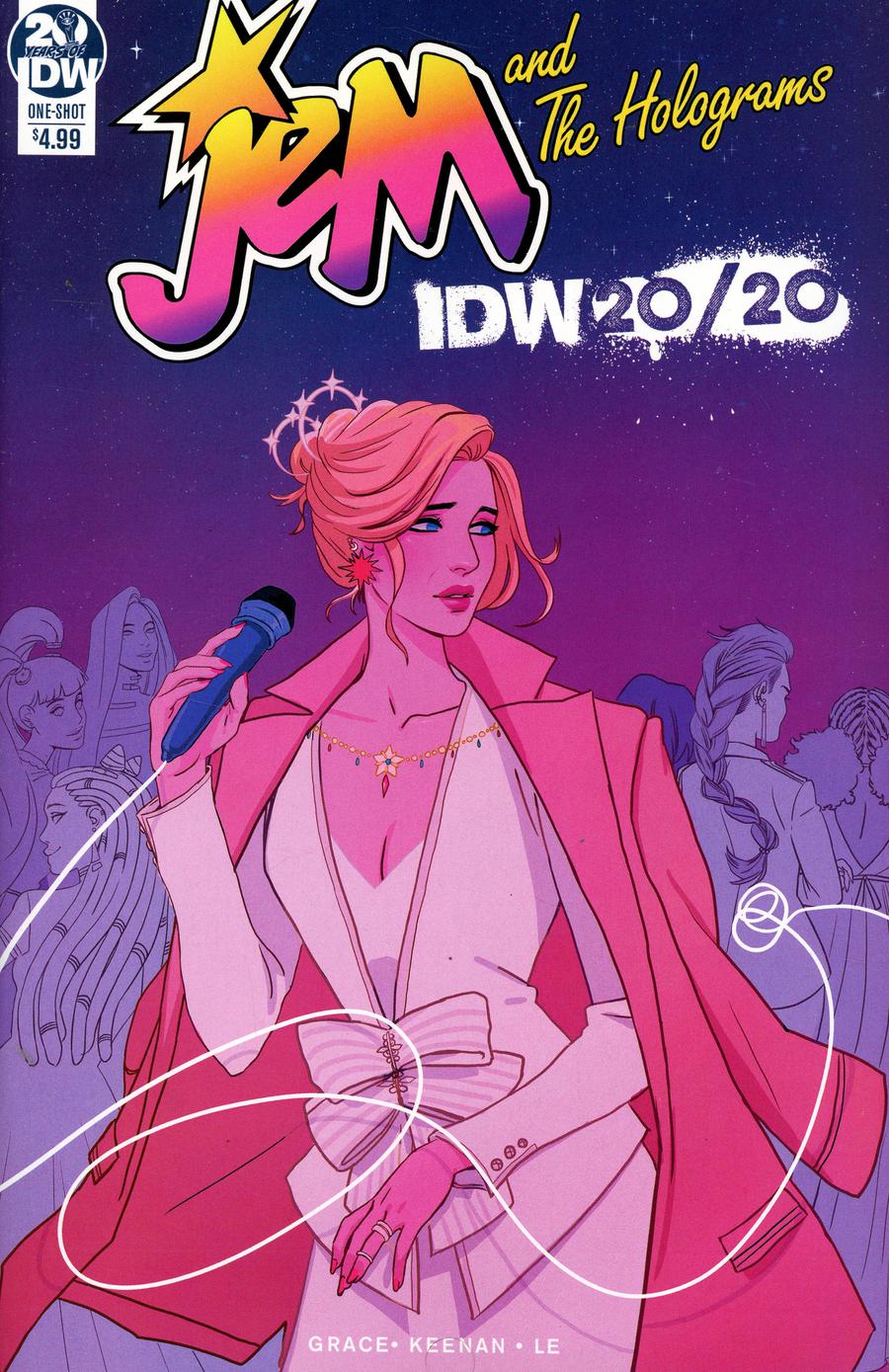 Jem And The Holograms IDW 20/20 Cover A Regular Siobhan Keenan Cover