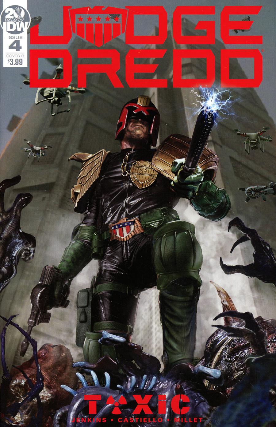 Judge Dredd Toxic #4 Cover B Variant John Gallagher Cover