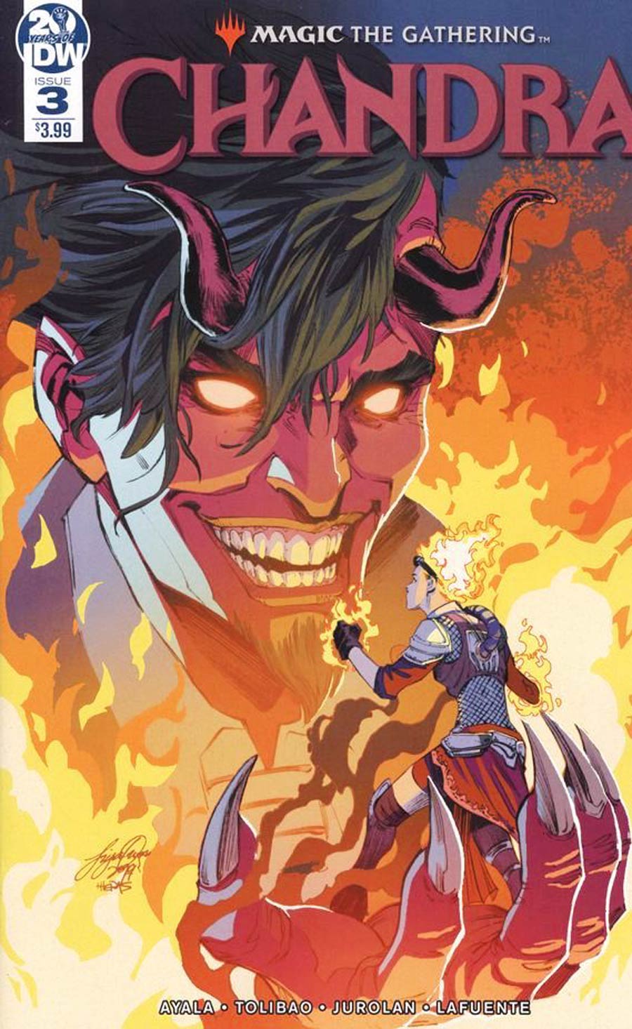 Magic The Gathering Chandra #3 Cover A Regular Siya Oum Cover