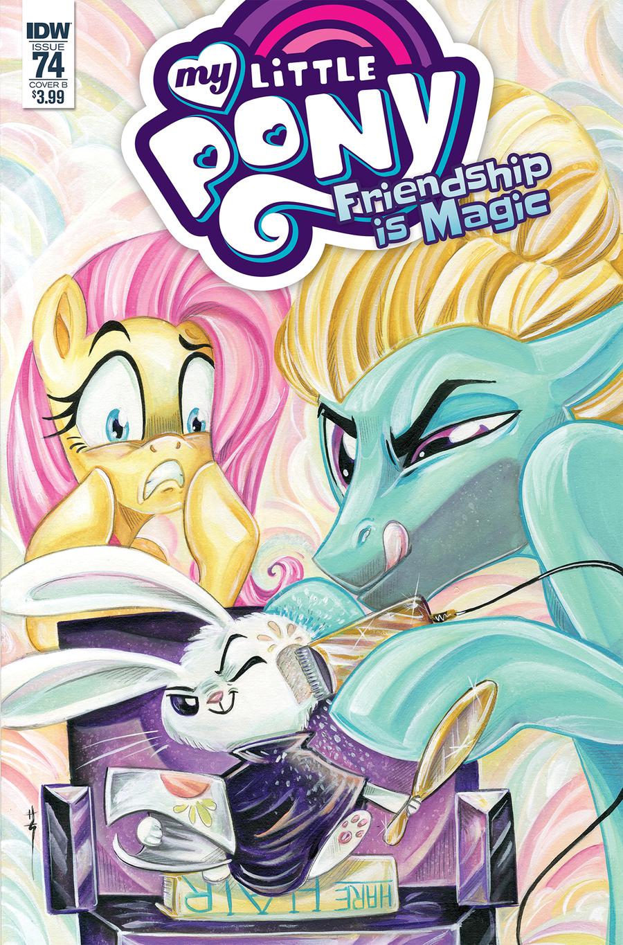 My Little Pony Friendship Is Magic #74 Cover B Variant Sara Richard Cover