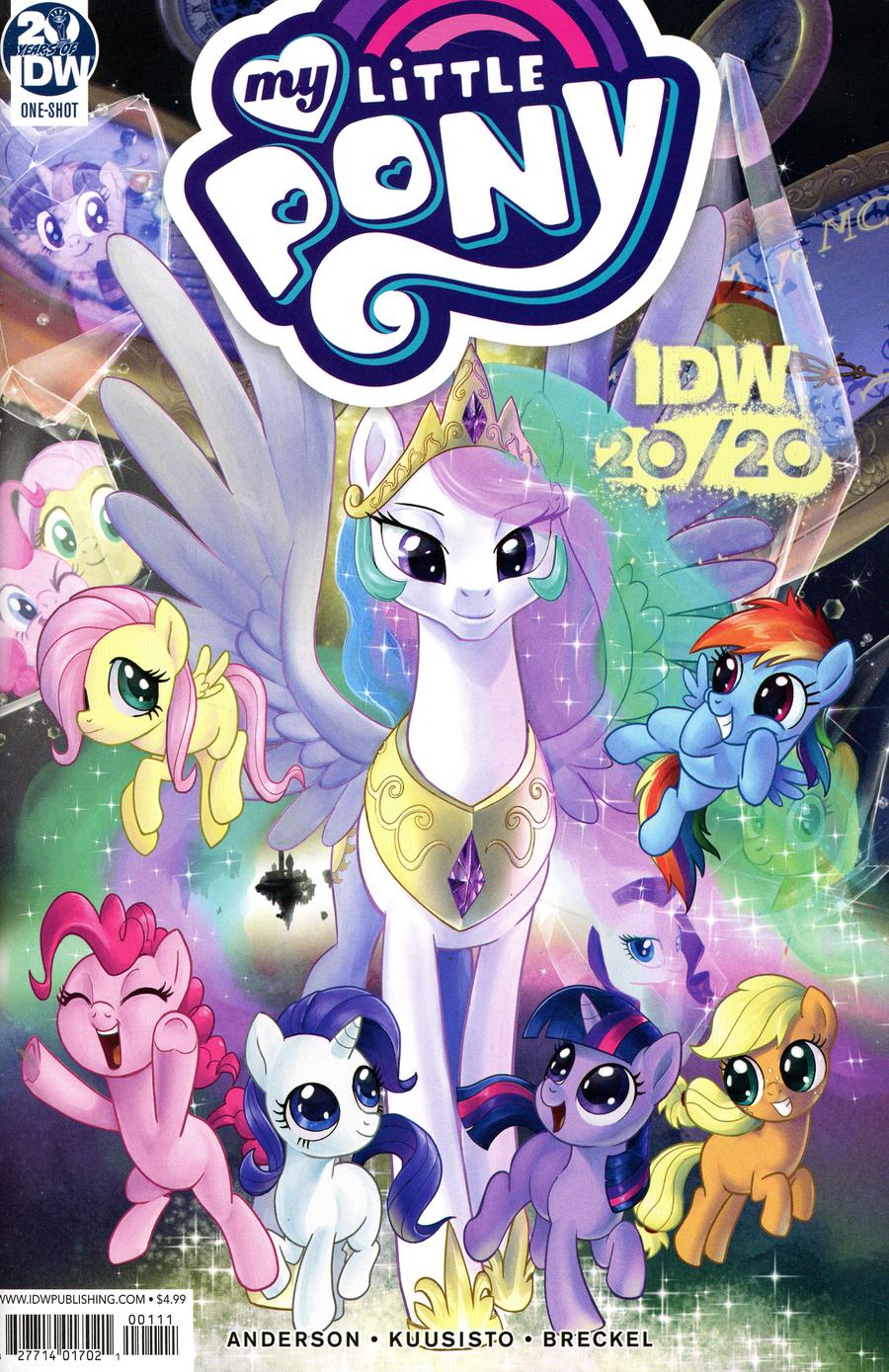 My Little Pony IDW 20/20 Cover A Regular Toni Kuusisto Cover